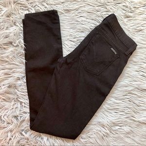 Hudson Colette Skinny Black Jeans 26